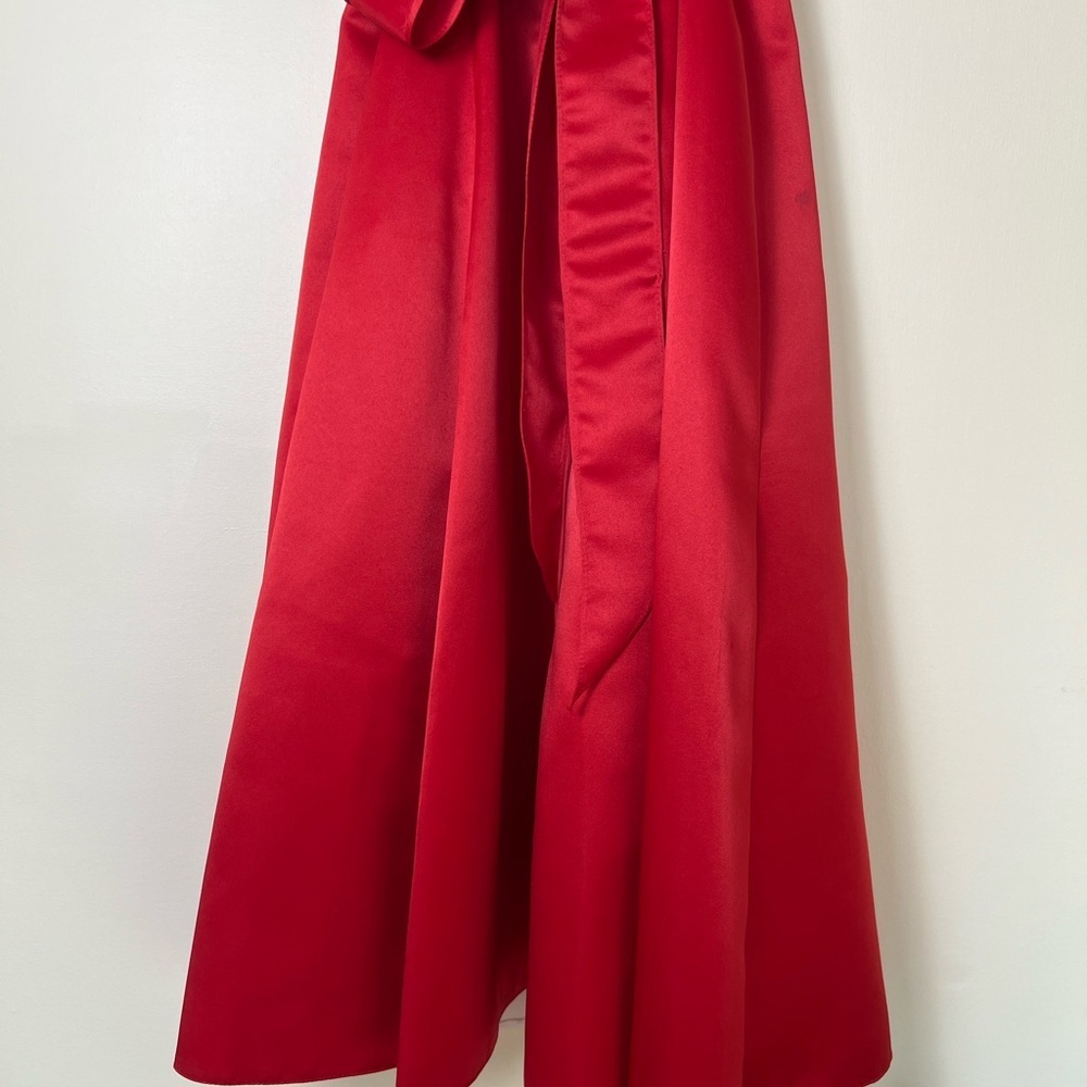 Angels New York Kids Girls Gown Sze 12 Red Formal
Dress Ocassion Holiday Festive - Picture 17 of 17